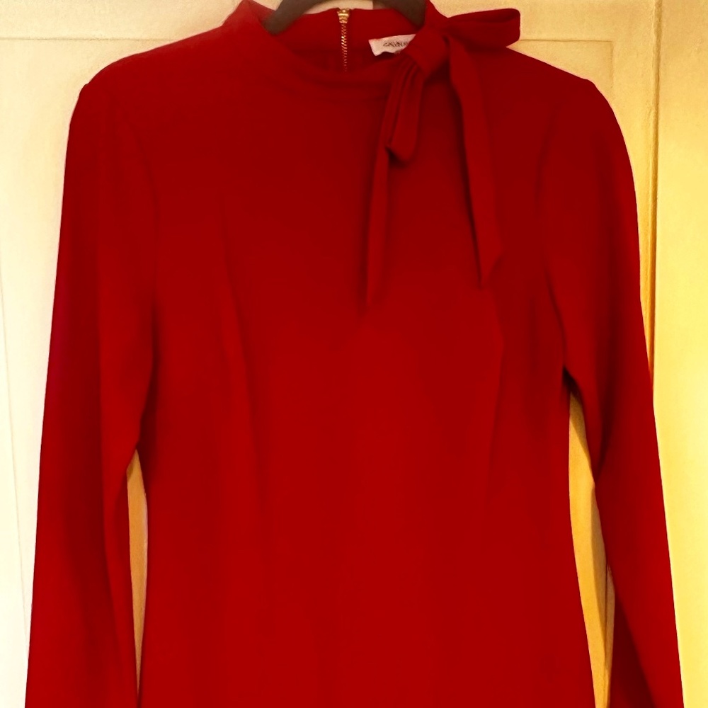 Calvin Klein, Red, Size 8 dress